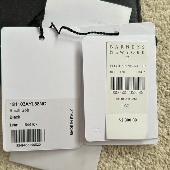 Celine black leather and suede reversible tote - Picture 6 of 16